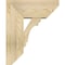 Ekena Millwork Olympic Slat Rough Sawn Bracket w/ Offset Brace, Douglas Fir, 8"W x 18"D x 22"H BKT0806X18X22OLY06RDF - alternate 4